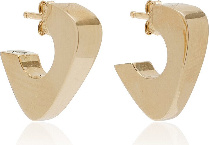 Renato Cipullo Small Trio 18K Yellow Gold Earrings