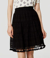 Thumbnail for your product : LOFT Tasseled Skirt