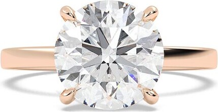 Lab Grown Diamonds 14K Rose Gold 3.00 Ct. Tw. Lab-Grown Diamond Ring