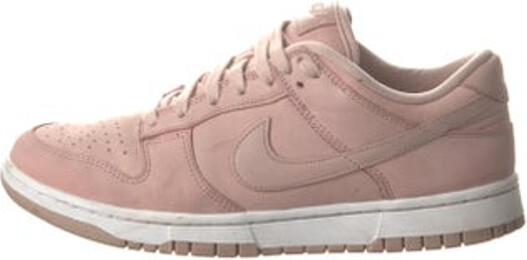 Nike Leather Low Top Sneakers Pink Round-Toes Lace-Up Closure at Uppers Includes Box Unfortunately, due to restrictions, this item may not be eligible for shipping in all areas.