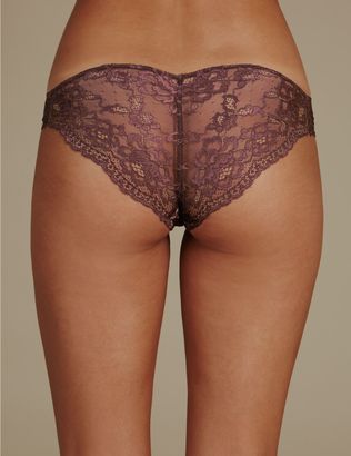 Marks and Spencer Rio Sweetheart Lace Brazilian Knickers