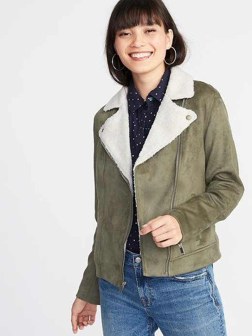 suede jacket old navy