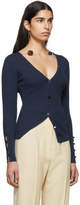 Thumbnail for your product : Jacquemus Navy Le Cardigan Tordu Cardigan