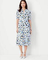 Thumbnail for your product : Ann Taylor Floral Tiered Midi Dress
