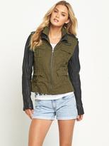 Thumbnail for your product : Superdry Megan Skinny Mix Jacket
