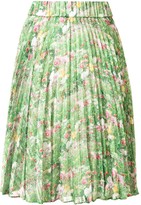 Thumbnail for your product : Romance Was Born Lacy Gardens pleated skirt