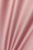Thumbnail for your product : CAMI NYC The Aggie Draped Silk-blend Charmeuse Camisole - Antique rose