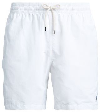 white polo swim trunks
