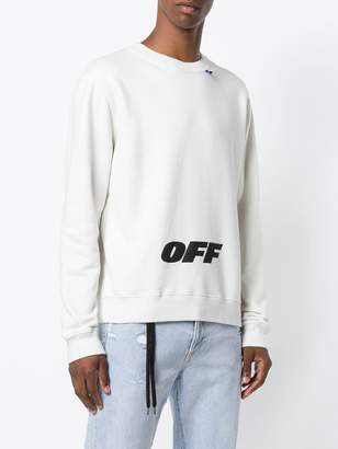 Off-White Wing Off logo sweatshirt