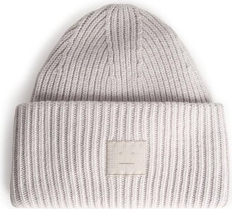 Acne Studios Off-White Fluffy Square Beanie - ShopStyle Hats