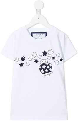Simonetta graphic-print cotton T-shirt
