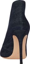Thumbnail for your product : Gianvito Rossi Split-Front Ankle Boots-Blue