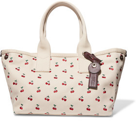 Marc by Marc Jacobs Embroidered Cotton-Canvas Tote