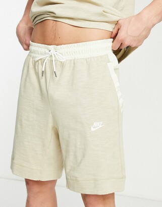 Nike Modern Essentials shorts in sand - ShopStyle