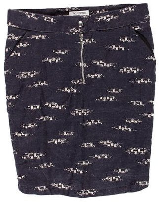 Roseanna Textured Mini Skirt