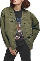 Thumbnail for your product : Anine Bing Sawyer Military Shirt Jacket