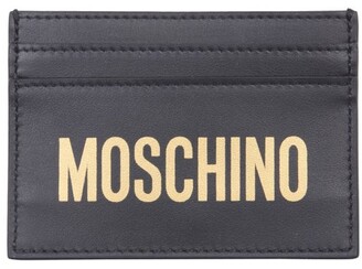 Moschino Logo Printed Cardholder