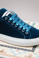 Thumbnail for your product : Jil Sander Satin low top trainers