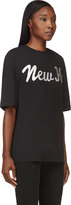 Thumbnail for your product : 3.1 Phillip Lim Black Iridescent 'New Hollywood City' T-Shirt