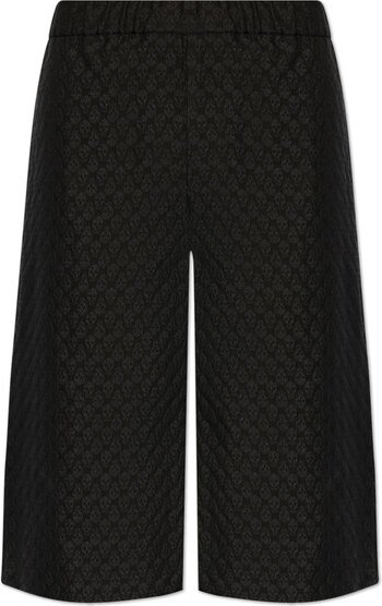 Alexander McQueen Skull Jacquard Shorts