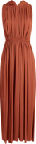 Thumbnail for your product : ANOTHER TOMORROW Shirred Maxi Dress with Back Cutout