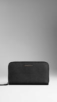 Thumbnail for your product : Burberry London Leather Ziparound Wallet