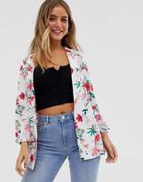Thumbnail for your product : Pimkie floral print blazer in multi