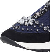 Thumbnail for your product : Carvela Lamb embellished mesh trainers