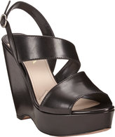 Thumbnail for your product : Prada Asymmetric Platform Wedge Sandals