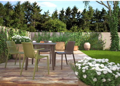 Resol Beekat Stacking Patio Dining Armchair