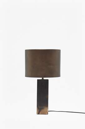 French Connection Burnt Wood Ombre Table Lamp