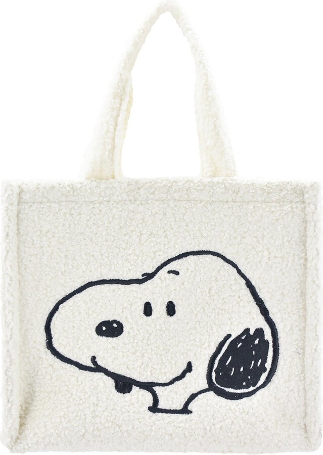 Peanuts Snoopy & Woodstock Sherpa Mini Tote