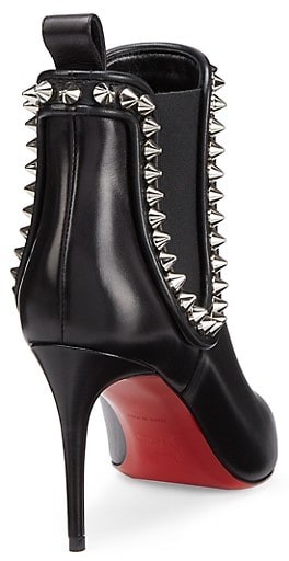 Christian louboutin crapaboot spiked leather booties Clearance