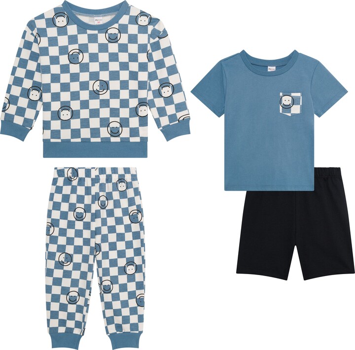 Petit Lem Kids' 4-Piece Knit Set