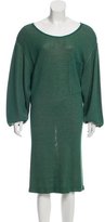 Thumbnail for your product : Alaia Linen Midi Dress