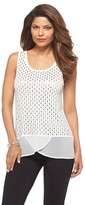 Thumbnail for your product : U-knit Women's Embellished Front Tank