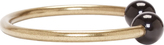 Thumbnail for your product : Isabel Marant Brass Horn Accent Bangle
