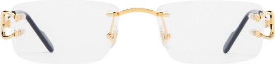 Cartier Rectangle Frame Glasses