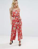 Thumbnail for your product : Yumi Petite Jumpsuit In Floral Print