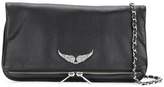 Thumbnail for your product : Zadig & Voltaire wings plaque shoulder bag