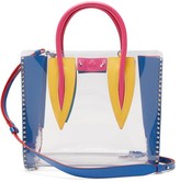 Thumbnail for your product : Christian Louboutin Paloma Medium Pvc And Leather Tote Bag - Clear Multi