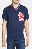 Thumbnail for your product : Mitchell & Ness 'Ozzie Smith - St. Louis Cardinals' Authentic Mesh Practice Jersey