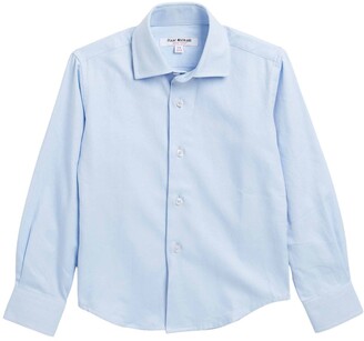 Isaac Mizrahi New York Solid Dress Shirt