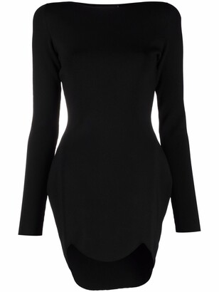 DSQUARED2 Scallop-Hem Knitted Dress
