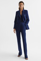 Thumbnail for your product : Reiss Double Breasted Wool Blazer