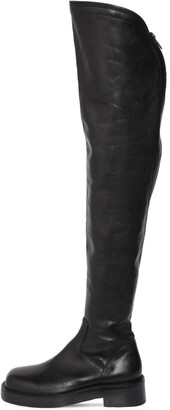Ann Demeulemeester 25mm Nicky Leather Over-the-knee Boots