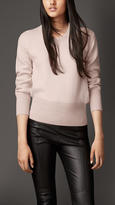 Thumbnail for your product : Burberry Wool Cashmere Blend Sweatshirt