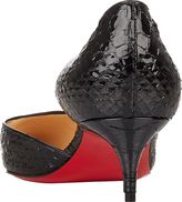 Thumbnail for your product : Christian Louboutin Women's Iriza Half d'Orsay Pumps-Black