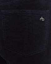 Thumbnail for your product : Rag & Bone JEAN Ame Velvet Skinny Jeans in Navy
