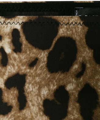 Dolce & Gabbana Leopard-Print Bikini Briefs